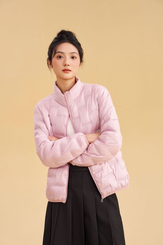 2025新品女士秋冬轻羊毛内胆棉衣百搭上衣可内可外|undefined