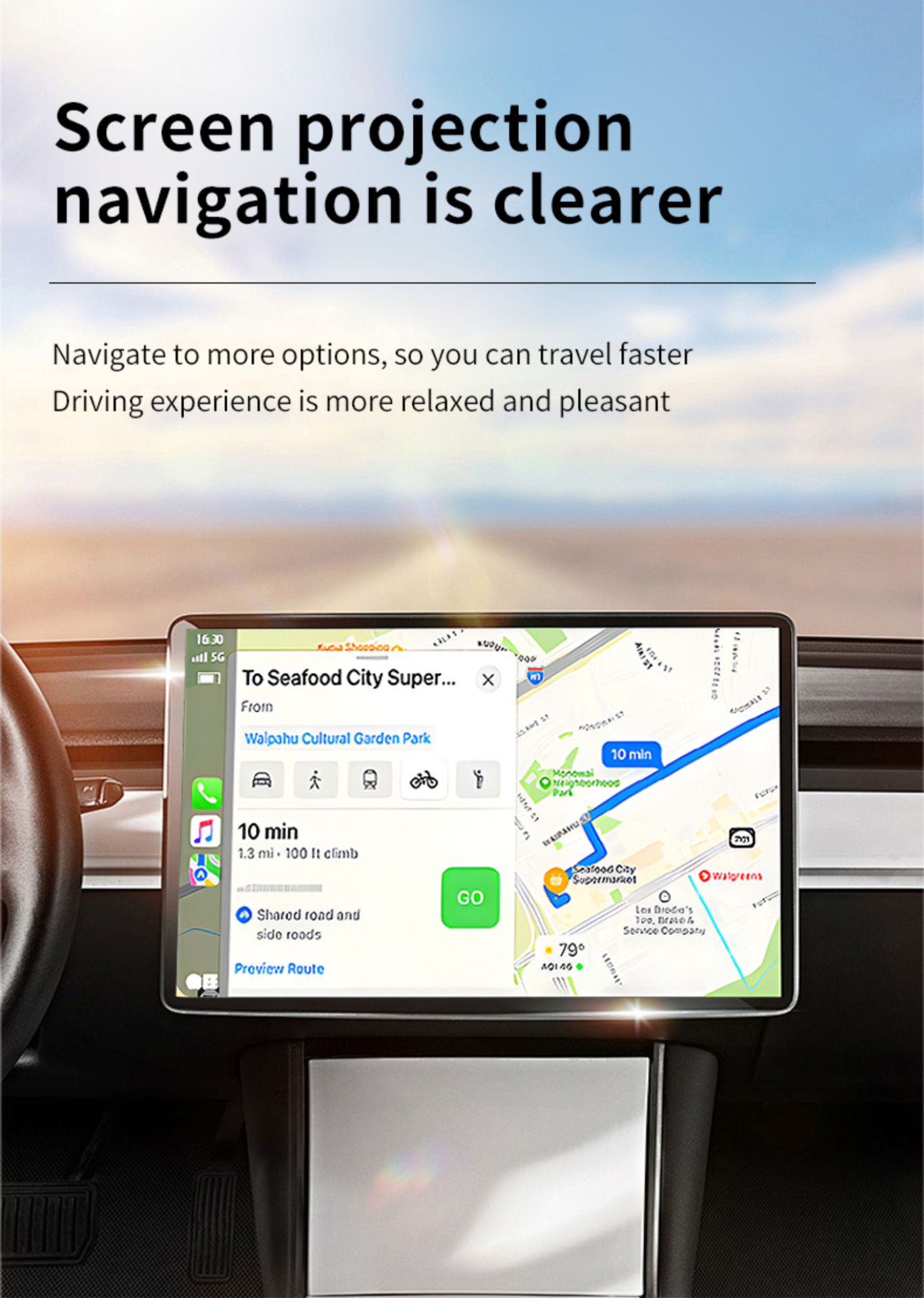 Cross-Border 2-in-1 Carplay Box Wired to Wireless Android Auto Adapter Car-Machine Interconnection Box