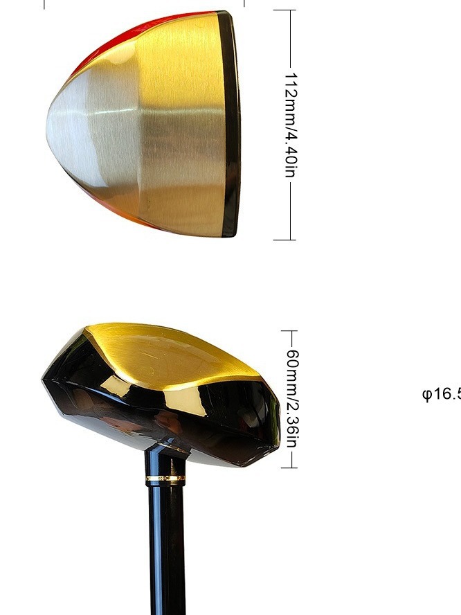 Korean Park Golf Stick para hombres y mujeres, centro de gravedad único, cabeza de palo de arce estable, Park Golf