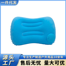 旅行按压充气靠垫腰靠方形充气枕靠枕便携可折叠户外充气枕头批发