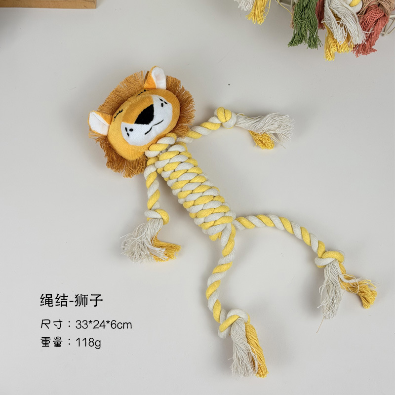사자 매듭 인형