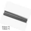 Tungsten needles 0.6+1.0mm, 5 pcs each, bagged