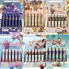 アニメの新型元神アニメ22 2入盲箱ペンセット侠風江湖シリーズの学生は字専用の黒いペンを書きます。