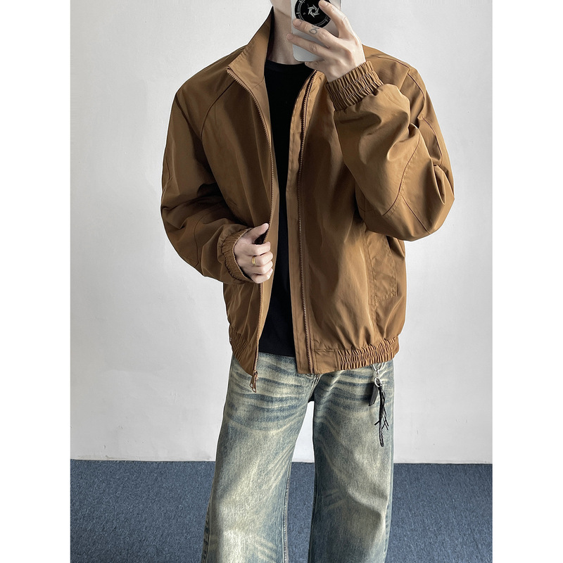 Hong Kong Style Model, Thousands of Pieces in Stock, Jacket %Polyester Fiber(-) Price-Controlled Black Color