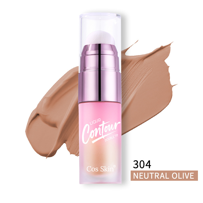 CosSkin Two-head Repair Stick Matte Highlight Silhouette Natural Durable Liquid Two-head Repair Pen