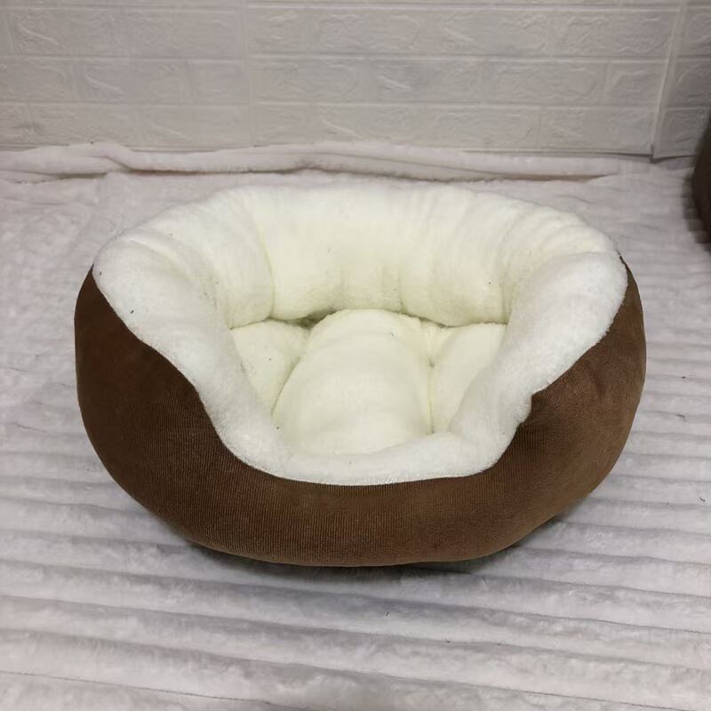 【升级加厚加高】跨境热销宠物用品狗窝猫窝兔毛加厚加高宠物窝|undefined