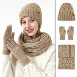 成人手套;3件套;成人帽