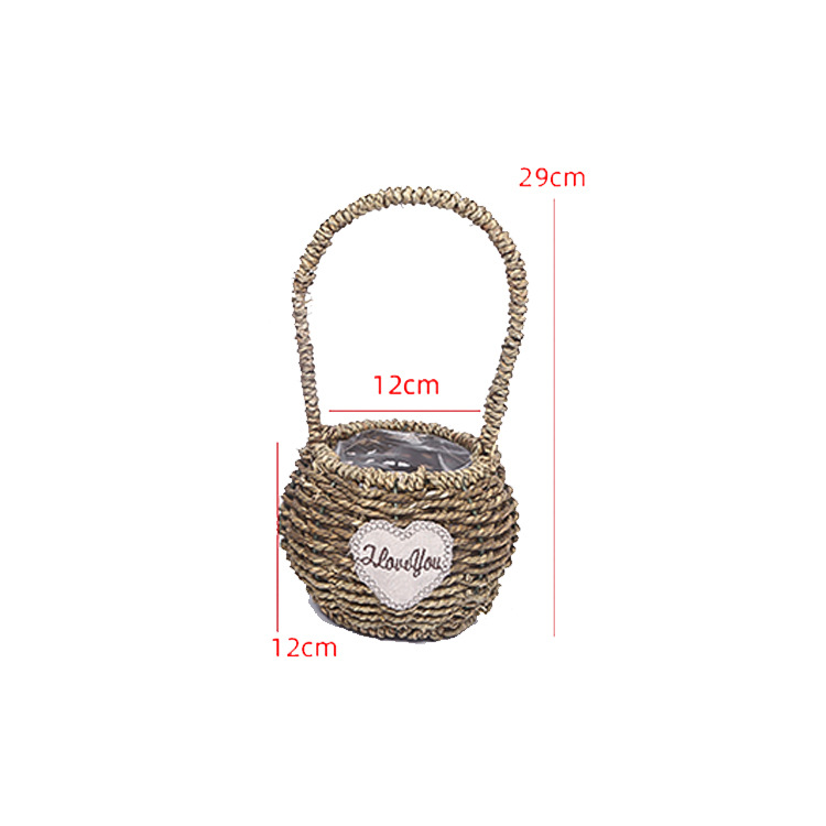 Cesta de mano de bola pequeña