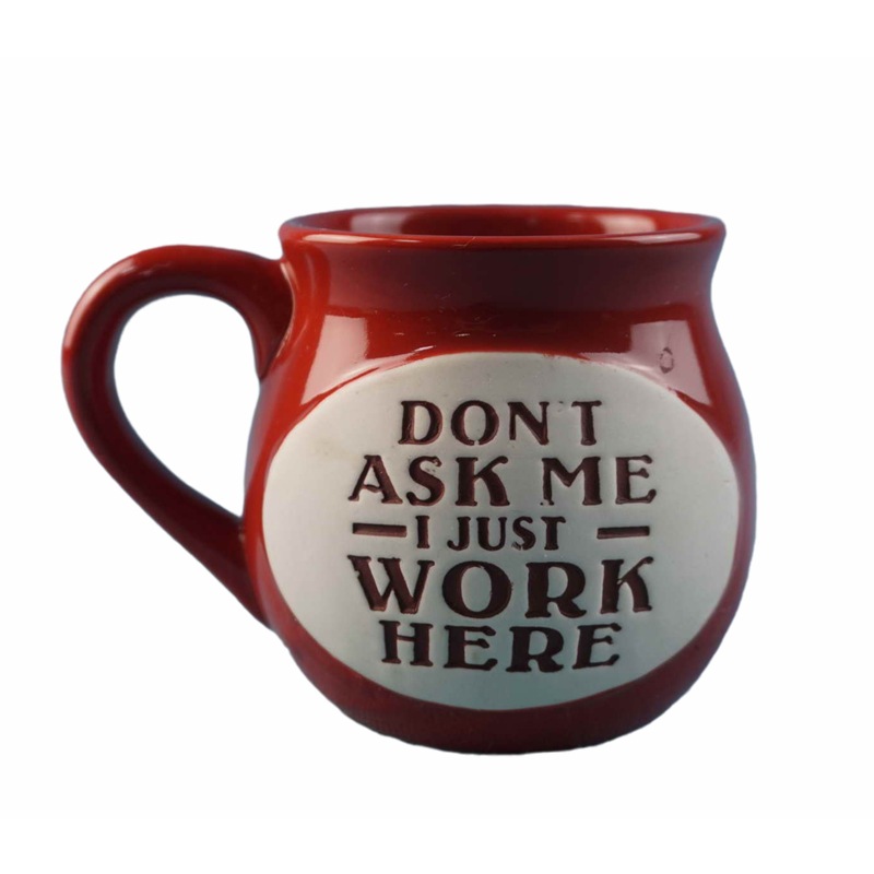 Taza de desayuno de letras taza de cerámica retrógrada taza de café taza de sopa taza de aroma taza de agua de letras nostálgicas