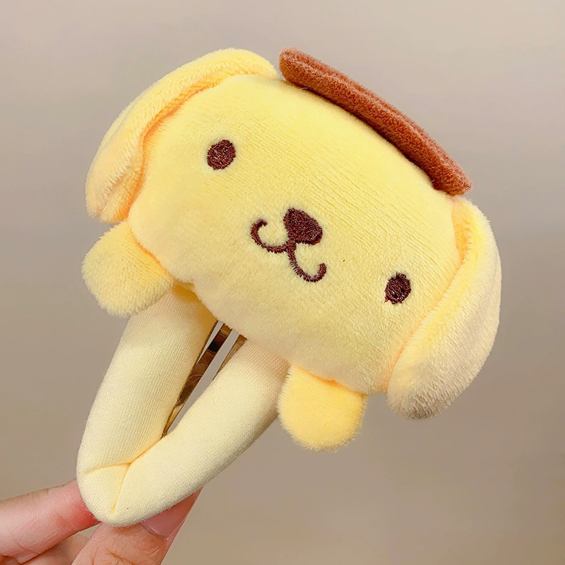 Детский плюшевый ободок (Sanrio), для умывания и декора, мягкий, с героями Kuromi/ My Melody