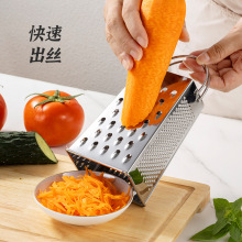 9寸四面刨不锈钢刨丝器家用土豆黄瓜刨胡萝卜擦丝器刨丝刨片器