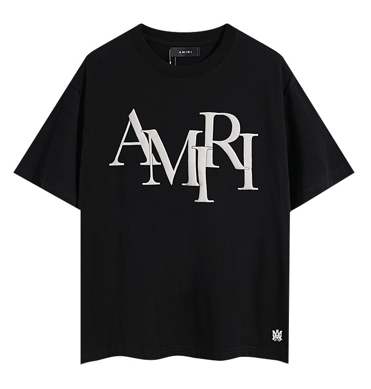 クロスボーダー AM1R1 新しい小さな天使鶴平和鳥数字文字ロゴカップル半袖 T シャツ在庫あり|undefined