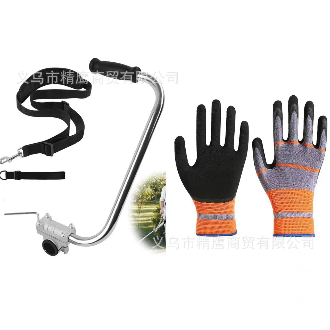 Nuevas herramientas de jardinería mango auxiliar mango cortacésped mango auxiliar mango de ahorro de trabajo mango de acero inoxidable multifuncional