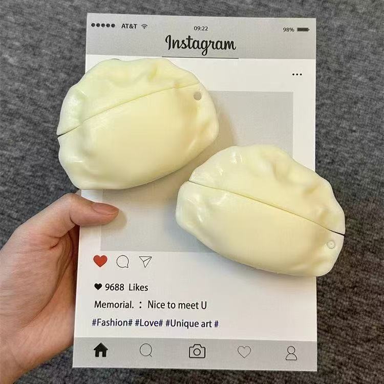 可爱鲷鱼烧airpods4代硅胶卡通无线蓝牙耳机保护套适用苹果pro3壳|undefined