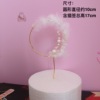 Net Red Little Fairy Dancing Ballet Girl Fairy Fairy Cake Decoration Swing Angel Feather Baking Plug -in