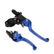摩托车改装件配件 CNC液压铝合金电动车通用离合手把牛角刹车手柄