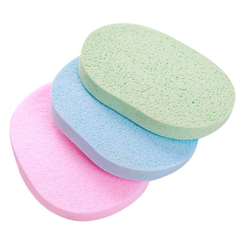 Губка для мытья лица, очищающая пудра для лица, одноразовое средство для снятия макияжа, хлопковая пудра из морских водорослей, увеличенный и утолщенный специальный артефакт для салона красоты