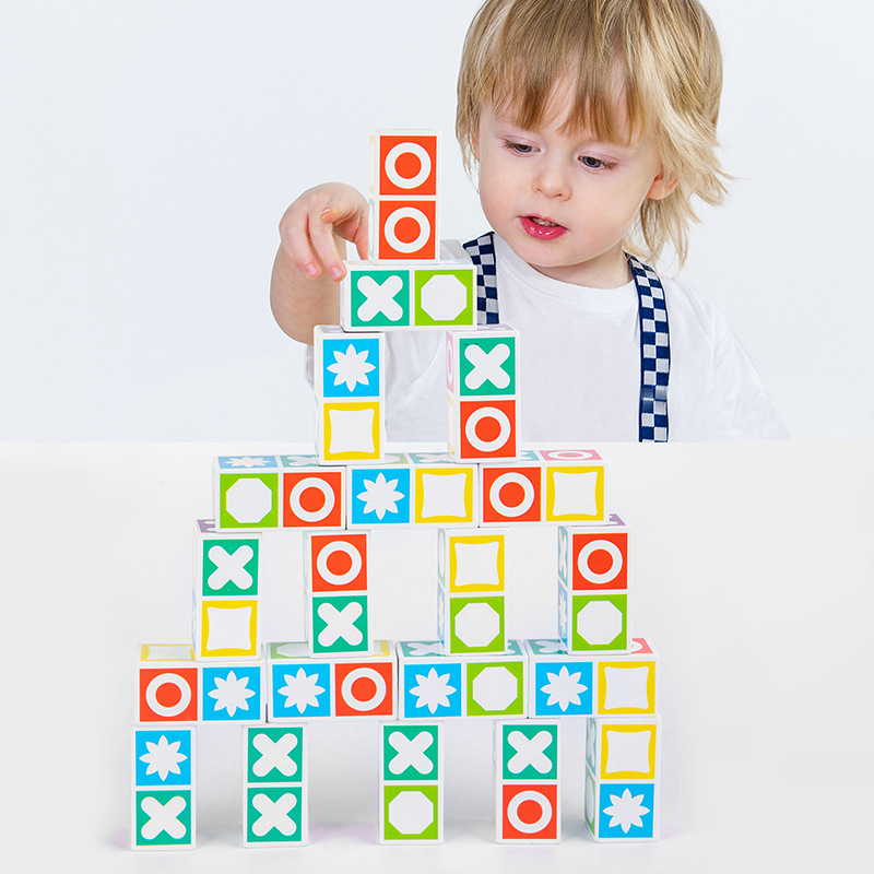 Nuevo juego de juego loco de bloques de construcción para niños rompecabezas juego de mesa de pensamiento lógico juego de educación temprana juguetes educativos