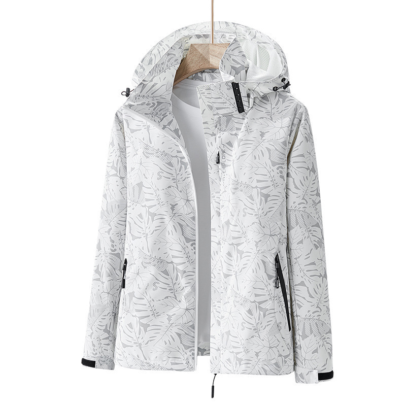 2026 New Outdoor Jacket for Spring and Autumn, Camouflage Style for Men and Women, Maple Leaf Windproof and Waterproof Jacket, Supports Logo Printing 2026 New Outdoor Jacket for Spring and Autumn, Camouflage Style for Men and Women, Maple Leaf Windproof and Waterproof Jacket, Supports Logo Printing