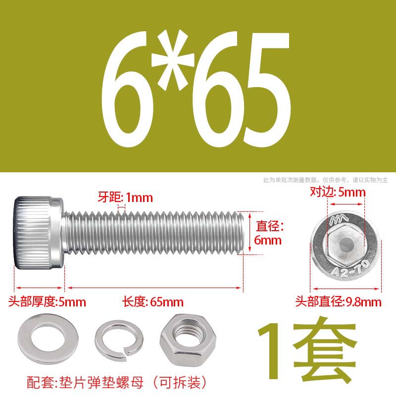 304 acero inoxidable hexagonal socket tuerca junta conjunto alargado cilindro cabeza taza perno tornillo
