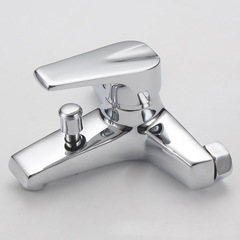 銅淋浴龍頭暗裝入牆淋浴花灑洗澡三聯水龍頭浴缸龍頭手噴套裝