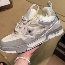 外贸专供trainer驴家板鞋运动鞋 休闲情侣男女款胖丁字母水钻板鞋