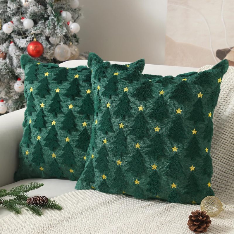 アマゾンクリスマス枕無地キルティングぬいぐるみ枕カバーリビングルームソファクッション枕カバークロスボーダー卸売|undefined