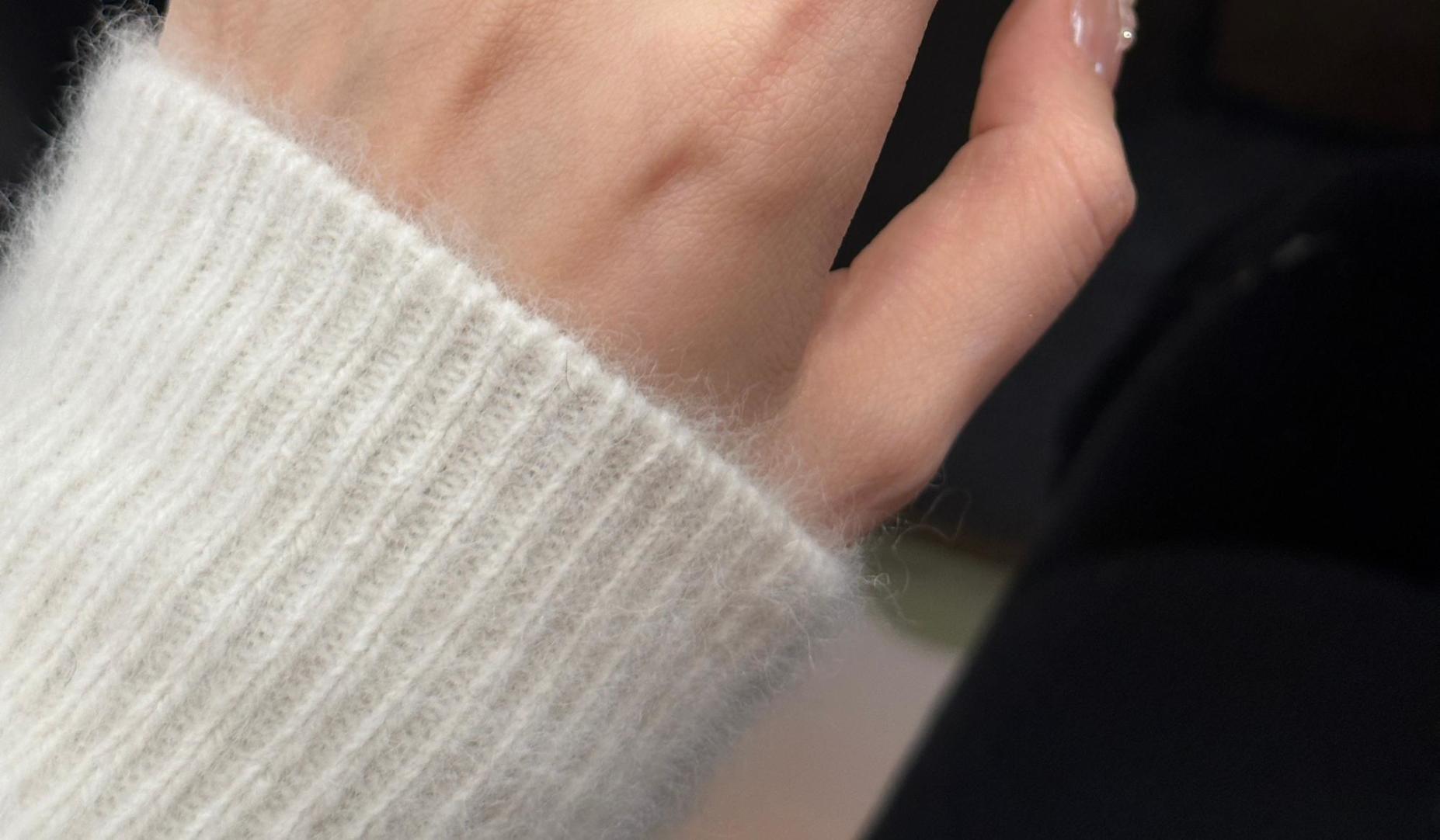 Collier en argent pur pour tout le corps avec chaîne de clavicule en jade et mousse d'eau, bijoux Xiancan, nouveauté, luxe léger, vent frais_voghion.com