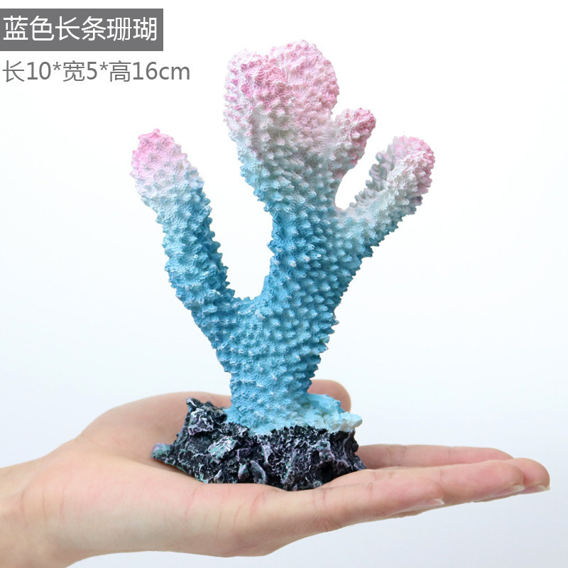 Tanque de peces de coral artificial paisaje lámpara de queroseno Casa Refugio falso árbol de coral tanque de peces decoración del paisaje tanque de agua de mar paisaje