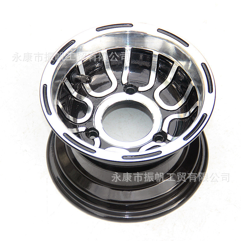 ATV four-wheel beach vehicle go-kart accessories 16X 8-7inch aluminum wheel hub three-hole tire aluminum alloy wheel rim