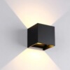 85-265V Wide Voltage led Wall lamp outdoors outdoor Wall lamp square Up and down luminescence Double head Dimming Wall lamp