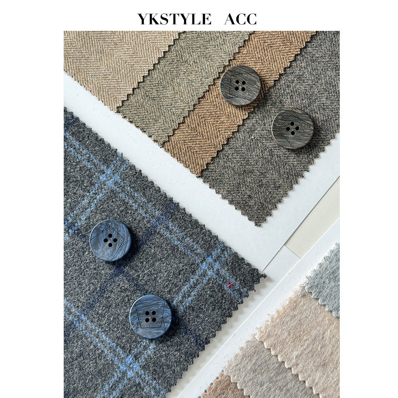 YOKO Concave Denim Pattern Resin Button Jacket Pants Clothing Button Double-Sided Nee Coat Cardigan Decorative Buckle YOKO Concave Denim Pattern Resin Button Jacket Pants Clothing Button Double-Sided Nee Coat Cardigan Decorative Buckle