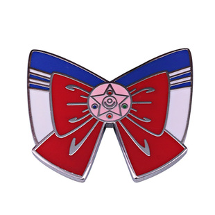 Super fantasy pretty girl warrior bow brooch