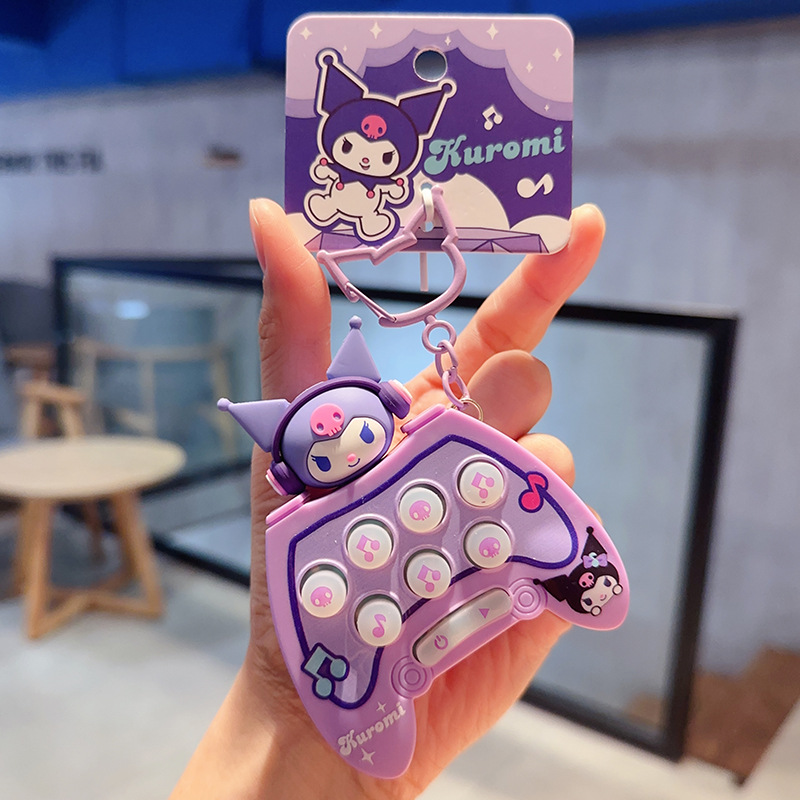 2026年新作正規品サンリオクロミぬいぐるみキーホルダー女性向け可愛いハローキティぬいぐるみカメラ小物