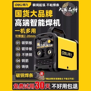 Deli Welding Machine 220V Household 380V Industrial Grade 315 Portable Pure Copper Stainless Steel Brand Small Welding Machine