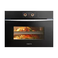 Паровой шкаф KaiDu Steaming oven SR6028FE22-ZDPro вторая версия, цветной экран, двойной горячий поток, керамическая внутренняя поверхность, оригинал, 60 л