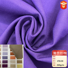 工厂超细薄款TR贡丝绵260g平滑不皱 时尚韩版小西服制服裤子面料