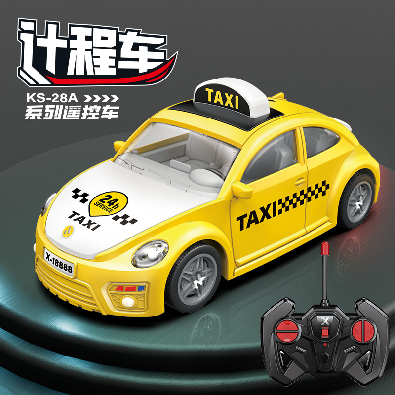 1:18 coche de policía de control remoto recargable eléctrico doble luz puede abrir la puerta de carreras de 6 - 12 años juguetes