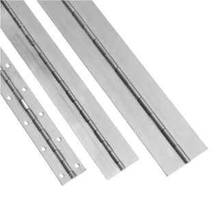 Cross-border aluminum alloy hinge 38*1.5mm long row hinge stainless steel piano hinge long row hinge wholesale