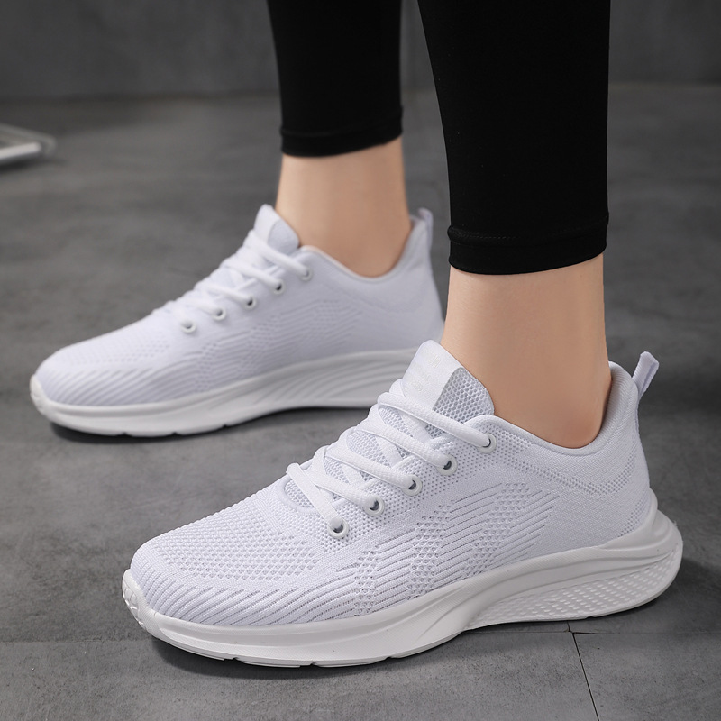 2024 cross-border plus size women's shoes running shoes spring and summer middle school students light breathable fly woven casual shoes women's travel shoes 2024 cross-border plus size women's shoes running shoes spring and summer middle school students light breathable fly woven casual shoes women's travel shoes