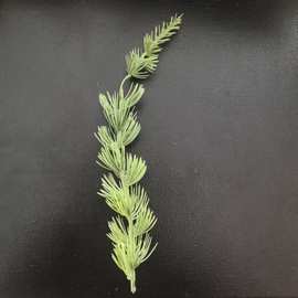 仿真松针水草多层长吊松圣诞节松树花环藤条插枝装饰品PE圣诞松针