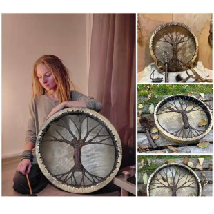 Independent Station Cross-Border Tree of Life Sara Drum Siberian Drum Handmade Decorative Crafts