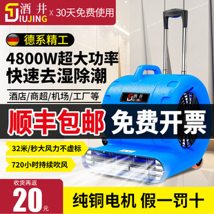 Floor Blower Floor Dryer Commercial High-Power Hair Dryer Household Bathroom Toilet Floor Dehumidification