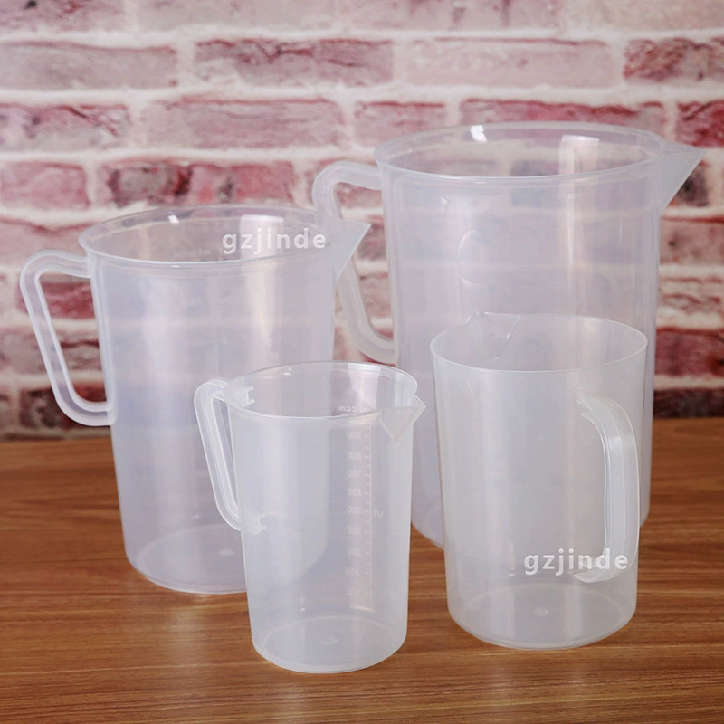Plastic measuring cup for commercial use, wholesale, increased thickness
