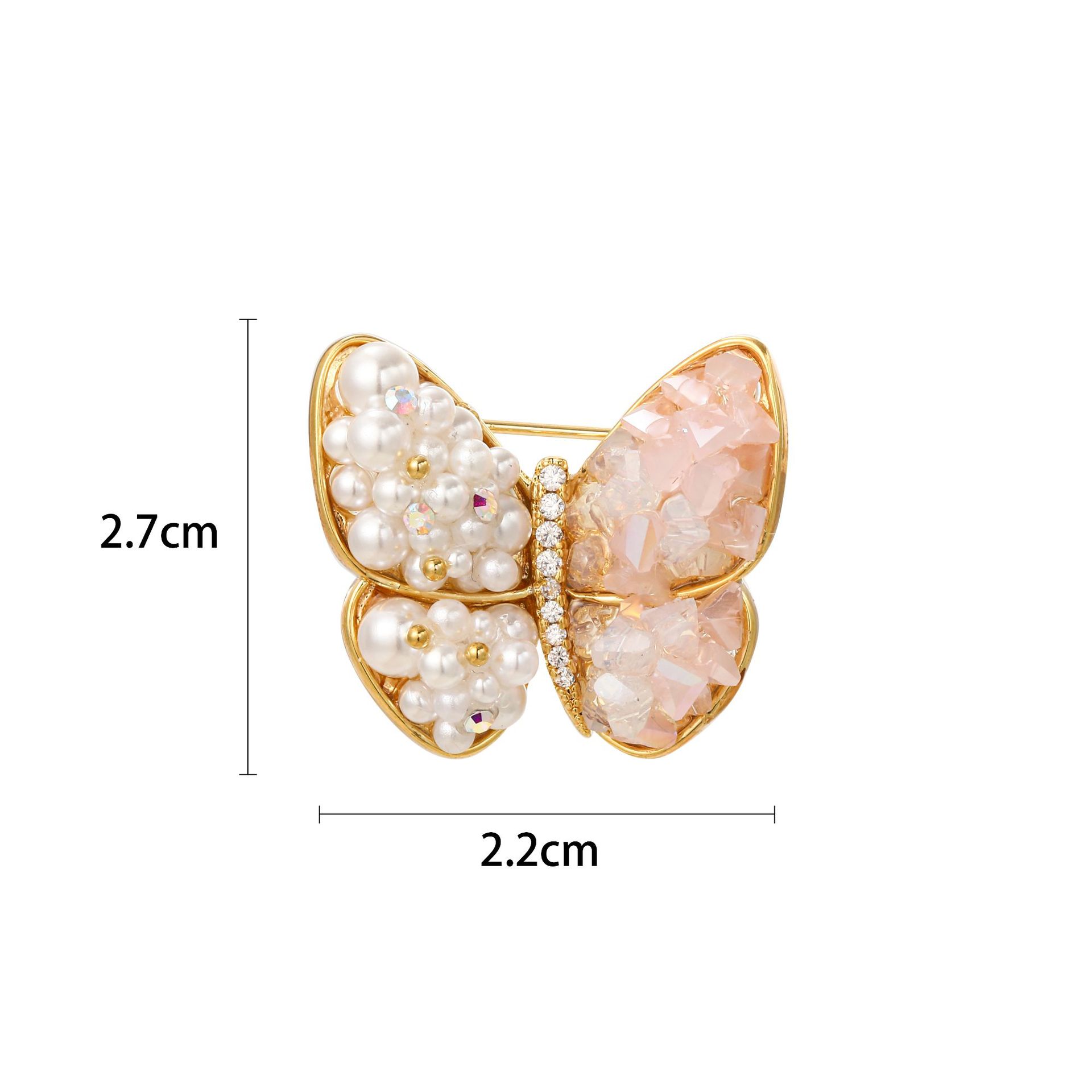 Elegant Butterfly Copper Women's Brooches display picture 6