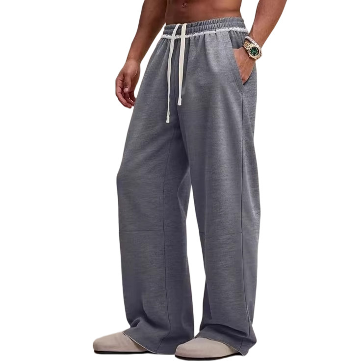 AliExpress American-style solid color loose-fitting sports fitness fashion outdoor street versatile comfortable drapey casual pants AliExpress American-style solid color loose-fitting sports fitness fashion outdoor street versatile comfortable drapey casual pants