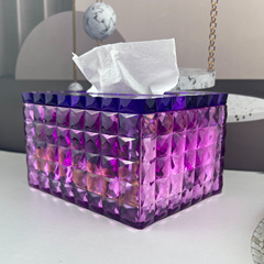 Fat Fat DIY Diamond Tissue Box Droplet Mold Plus Height Diamond Tissue Storage Box Silicone Mold