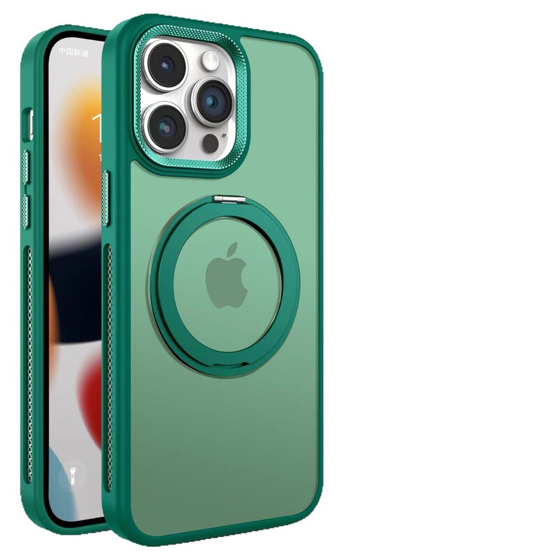 Apple iPhone16Promax 携帯電話ケース冷却磁気 360 回転スタンド Apple 15 つや消し 14 に適しています。|undefined