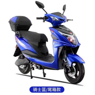Cross-Border War God Electric Vehicle Electric Motorcycle Adult Men and Women Pedal Takeaway Climbing Electric Motorcycle Commuting Electric Vehicle Batch (Elektrikli motosikletlər) - 6070v-universal-naked-trunk-version
