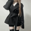 Black trench coat